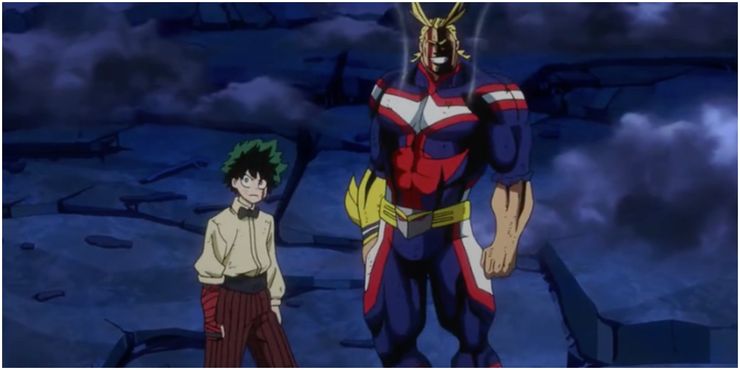 All Might displays Incalculable Power Through His Dying Quirk in my hero academia