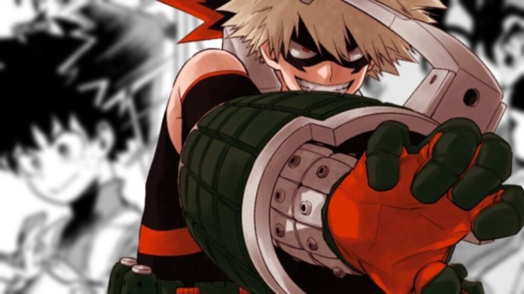 Bakugo Takes All For One's Attack To Save Izuku