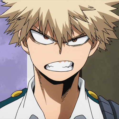 10 Anime Characters that will never accept they are wrong: katsuki bakugo