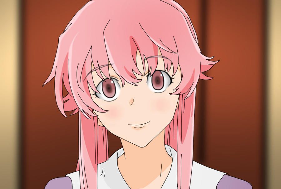 10 Anime Characters that will never accept they are wrong: yuno gasai