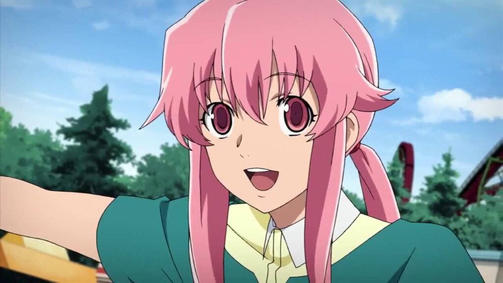 Top 15 Best Female Anime Character according to MAL: Gasai, Yuno