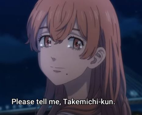 10 SAD MOMENTS in TOKYO REVENGERS:  Hinata asks Takemitchi the reason for their Break up