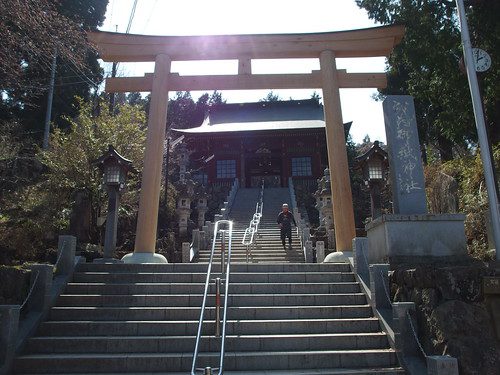 step going to musashi shrine