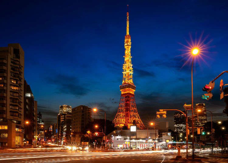 Tourists attractions in Japan to visit: the tokyo tower