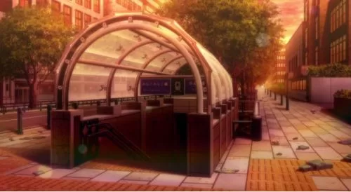 Nihon-Odori Station in bungo stray dogs