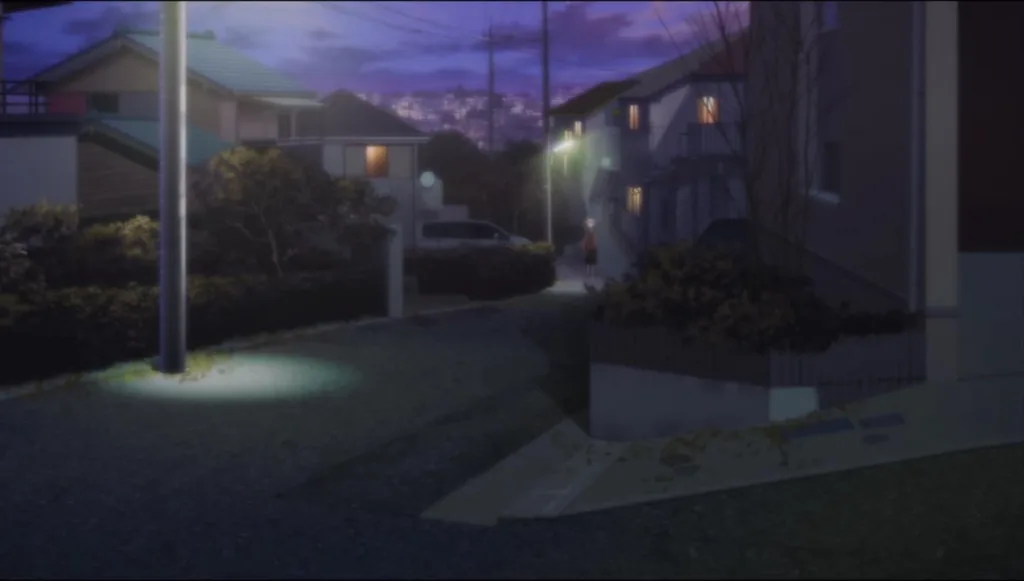 The street leading to the house in the anime - Real-life Locations of Sword Art Online