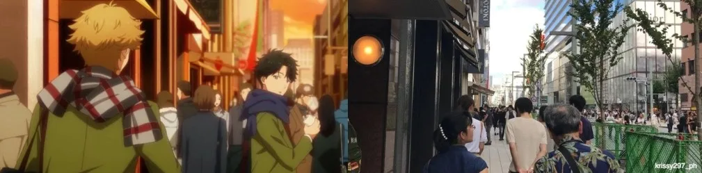 Real Life Locations of Tada-kun Never Falls in Love, Ginza