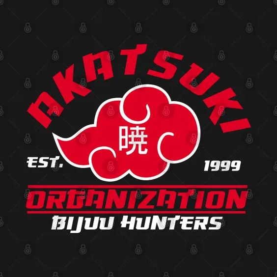 teepublic.com - 10 Remarkable Akatsuki Logo Design Inspirations