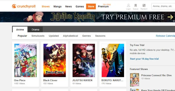 Cool Websites Like 9anime You Will Love as a Streamer: Crunchyroll