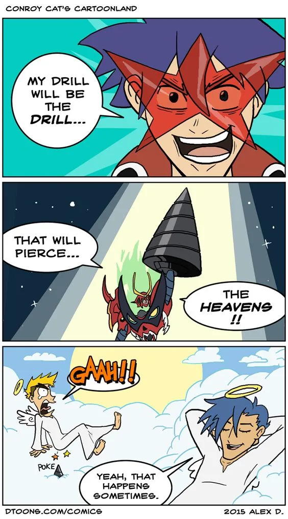 Gurren Lagann Memes, My Drill