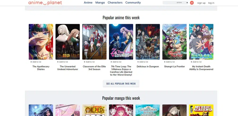 Anime-Planet - Amazing Alternatives to KissAnime for Anime Enthusiasts