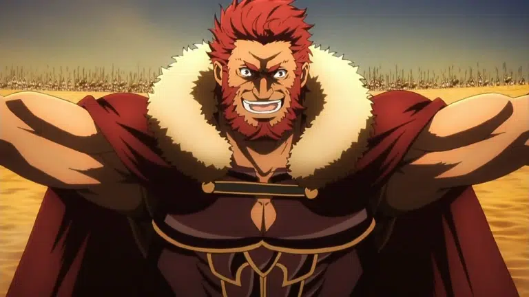 Iskandar from Fate/Zero - best anime characters with red hair