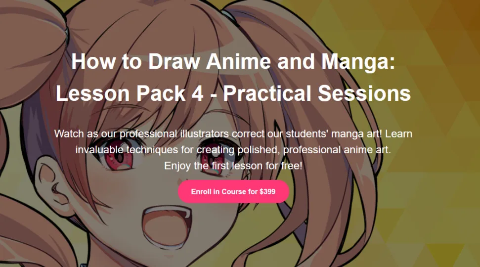 How to Draw Anime and Manga: Lesson Pack 4 - Practical Sessions